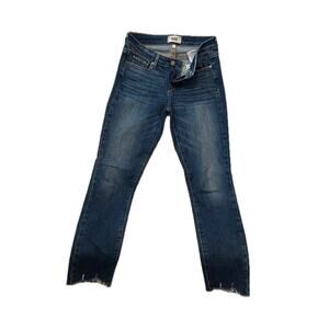 Paige Skyline Ankle Peg Blue Jeans Womans Sz 28x28